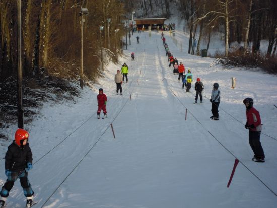 Skifahren am Fahndorfer Berg